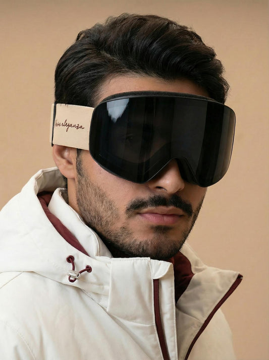 beige goggles