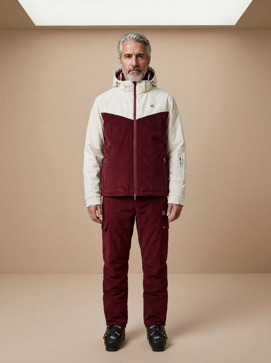 Red Wine Ski Suit
