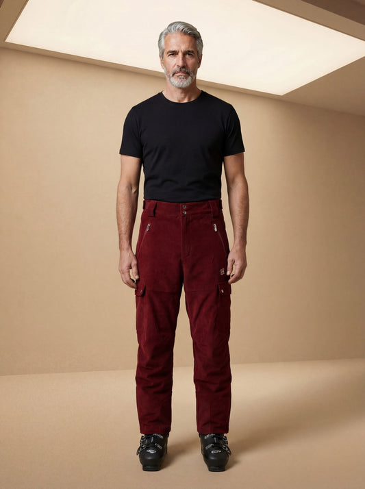 Red Wine Ski Suit